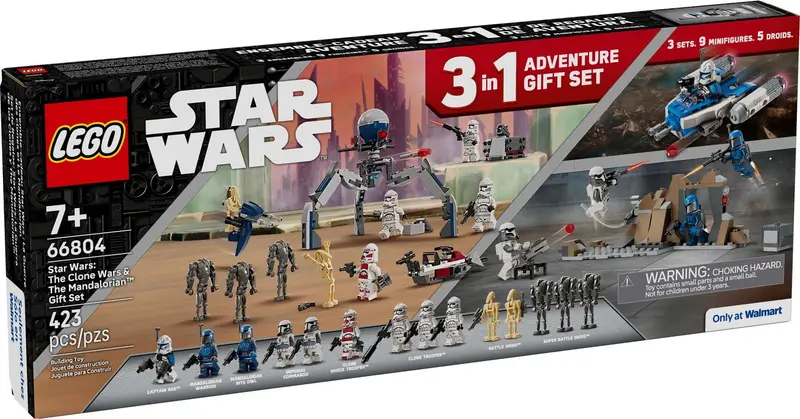LEGO Star Wars 66804 Star Wars: The Clone Wars and The Mandalorian Gift Set set