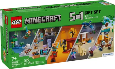 LEGO Minecraft 66805 World Explorer Gift Set set