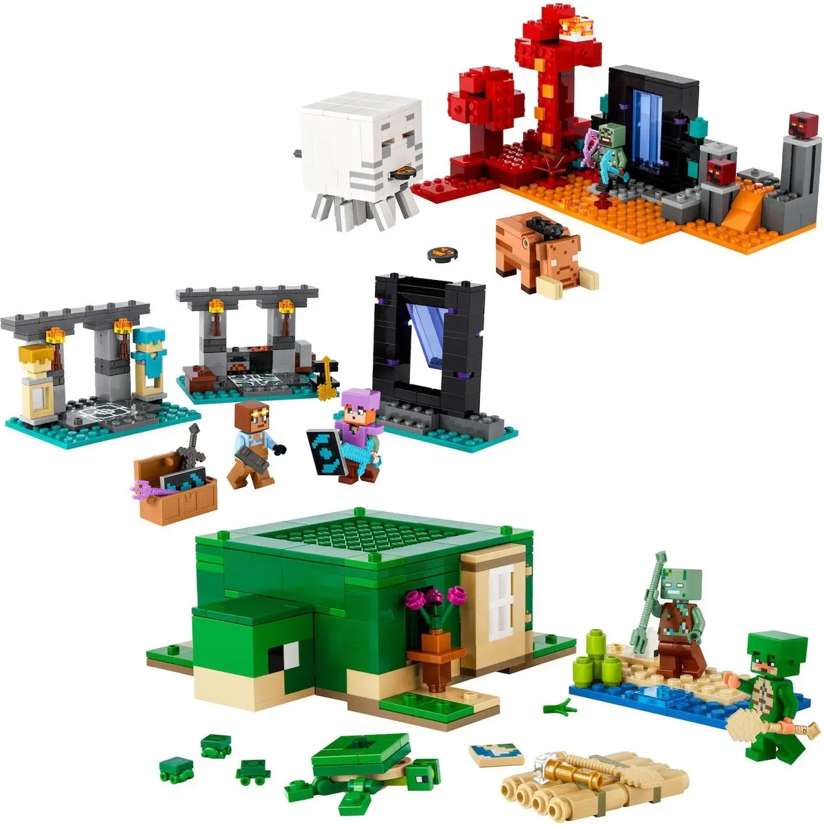 LEGO Minecraft 66807 Infinite Worlds Gift Set set, image 4