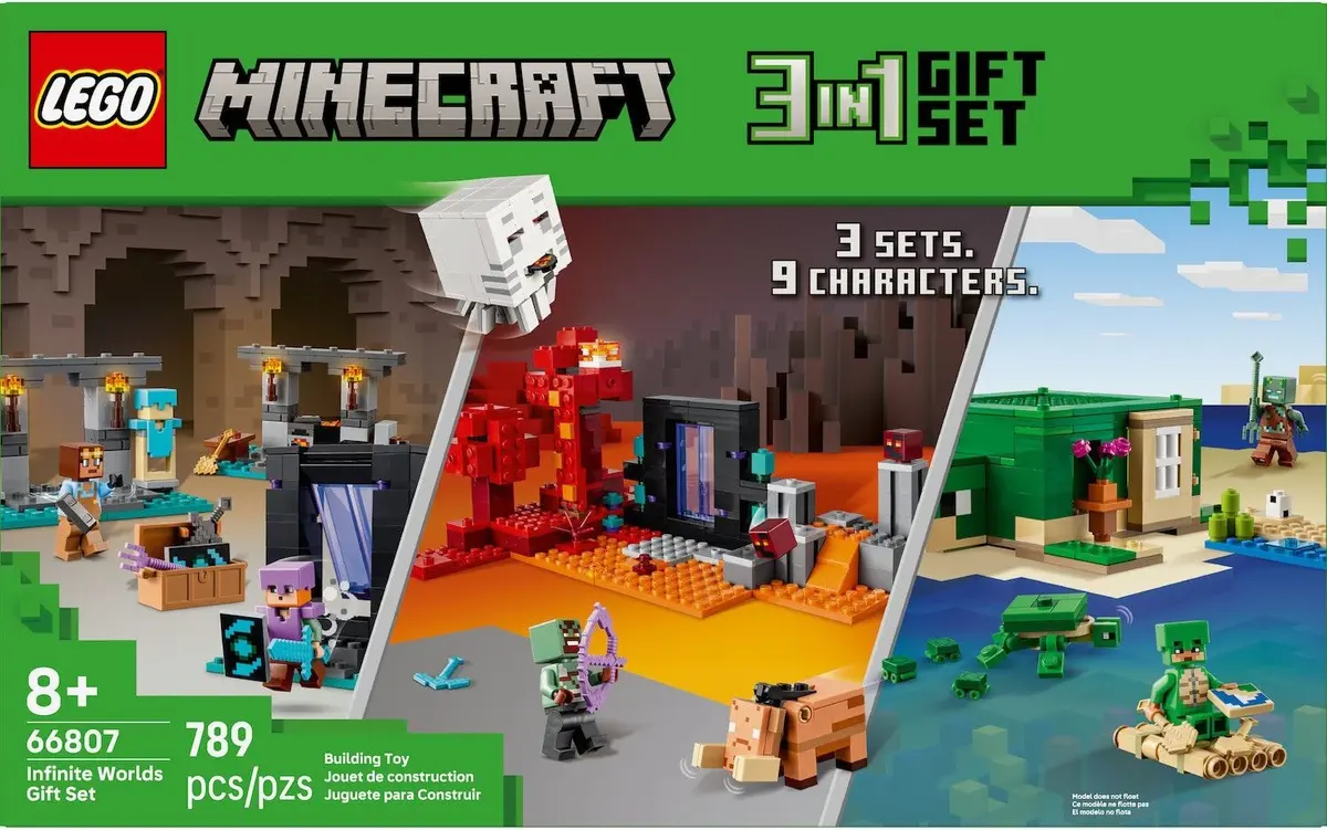 LEGO Minecraft 66807 Infinite Worlds Gift Set set, image 6