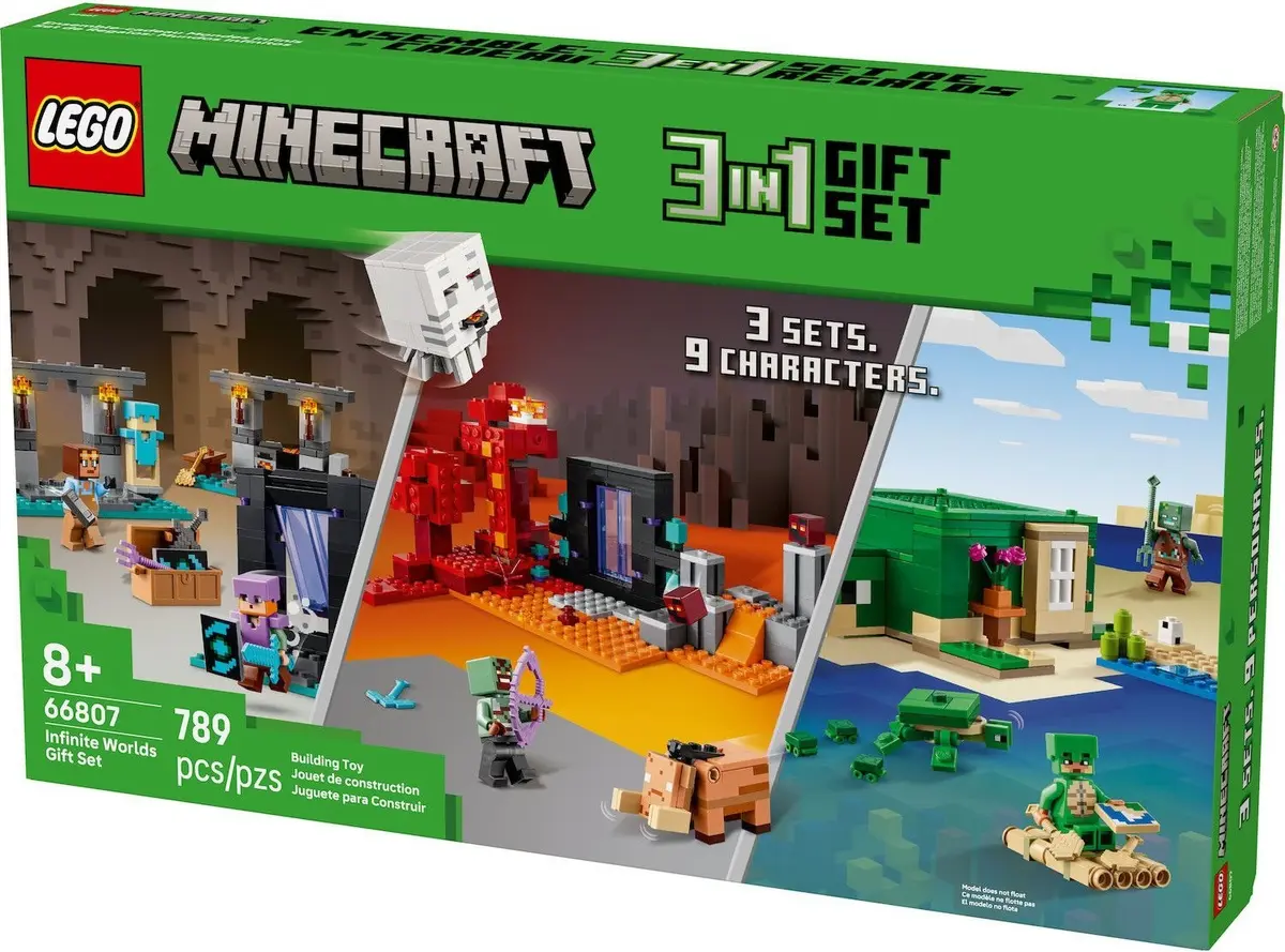 LEGO Minecraft 66807 Infinite Worlds Gift Set set, image 5