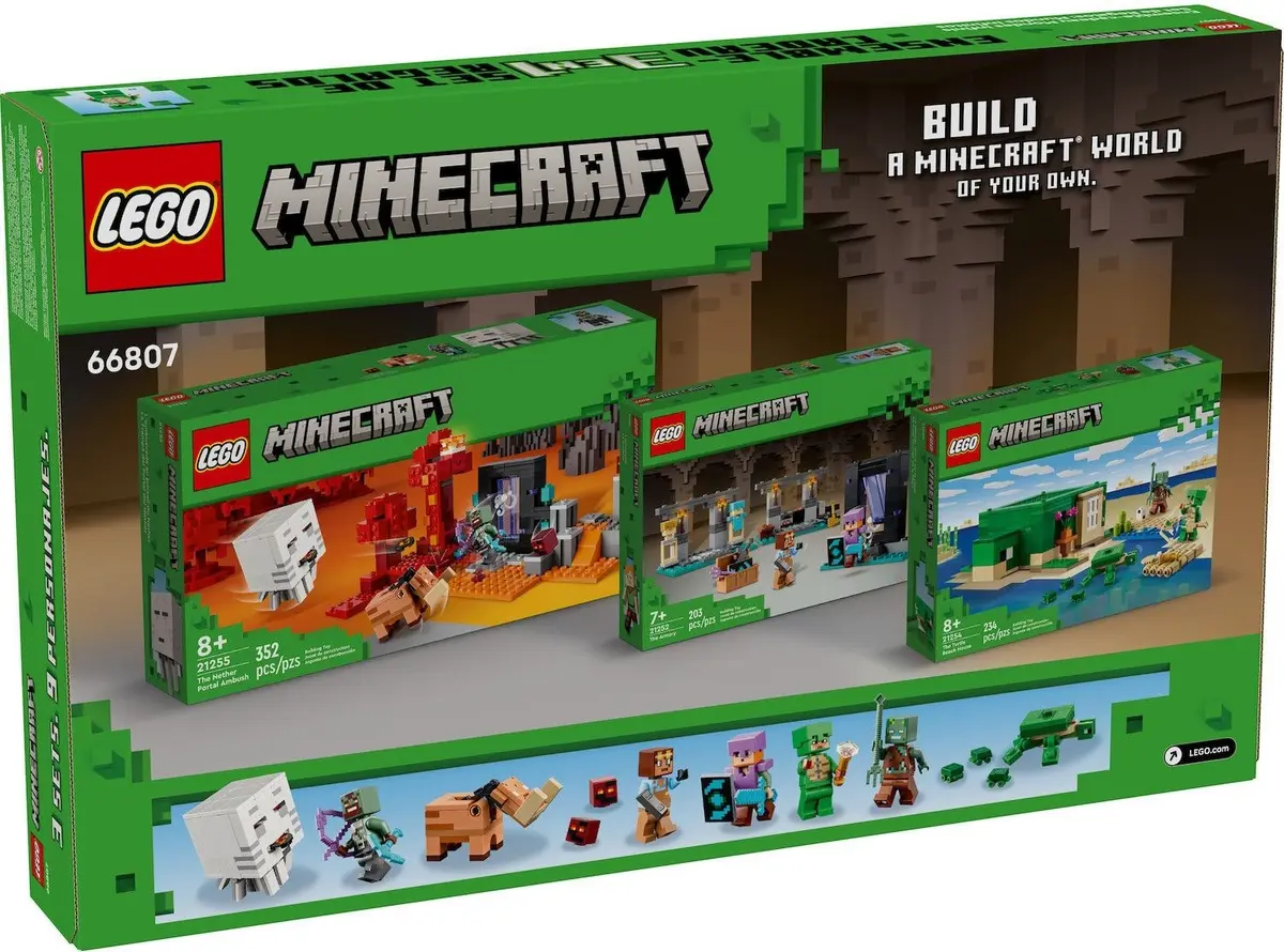 LEGO Minecraft 66807 Infinite Worlds Gift Set set, image 2