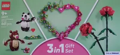 LEGO Miscellaneous 66817 Hearts & Flowers Gift Set set