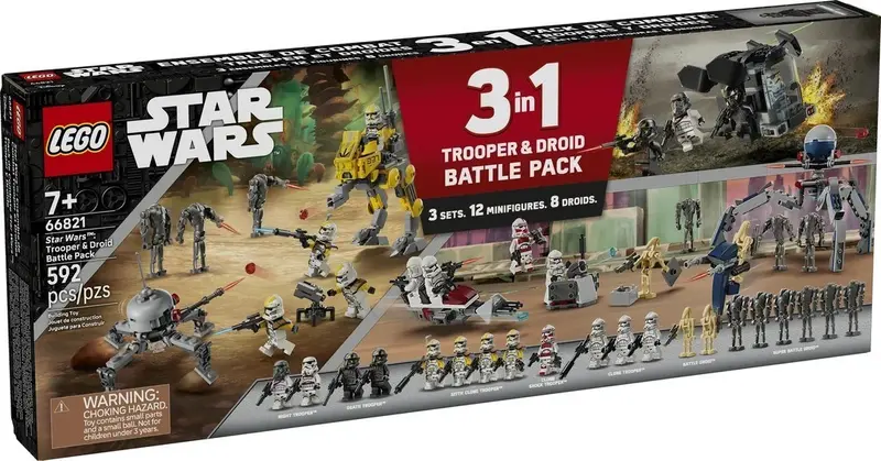 LEGO Star Wars 66821 Star Wars: Trooper & Droid Battle Pack set