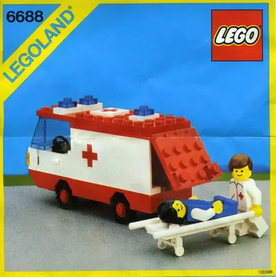 LEGO Town 6688 Ambulance set