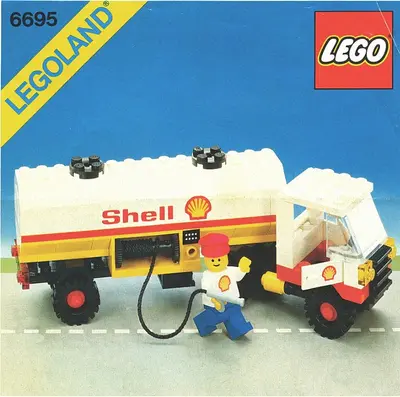 LEGO Town 6695 Tanker Truck set