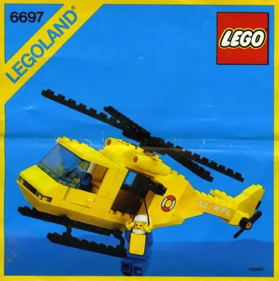 LEGO Town 6697 Rescue-I Helicopter set