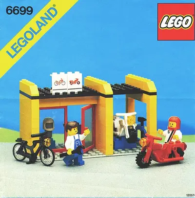 LEGO Town 6699 Cycle Fix-It Shop set
