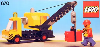 LEGO Town 670 Mobile Crane set