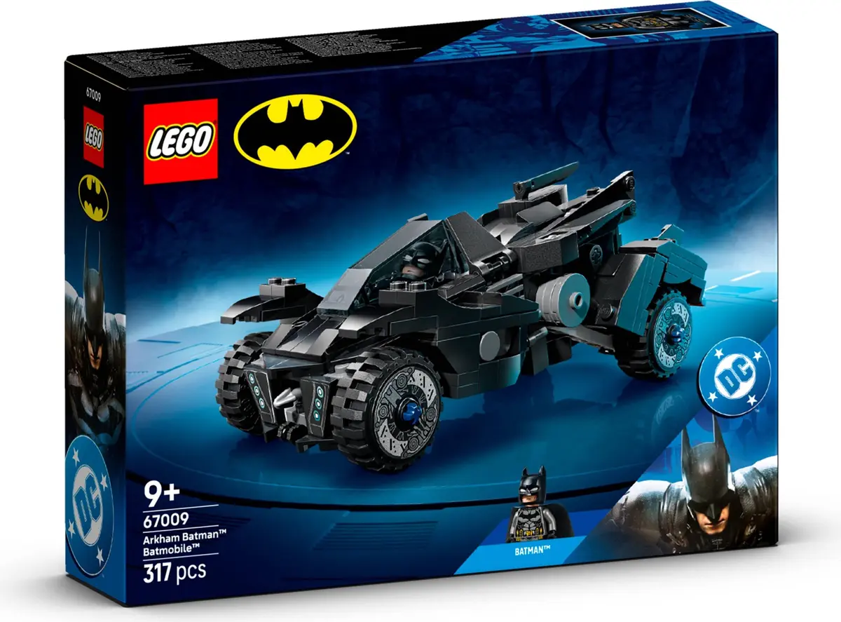 LEGO DC Comics Super Heroes 67009 Arkham Batman Batmobile set, image 4
