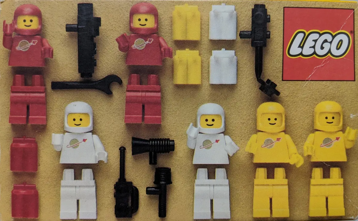 LEGO Space 6701 Minifig Pack set, image 2