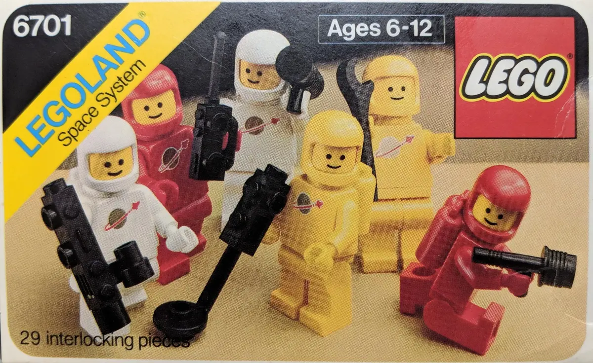 LEGO Space 6701 Minifig Pack set