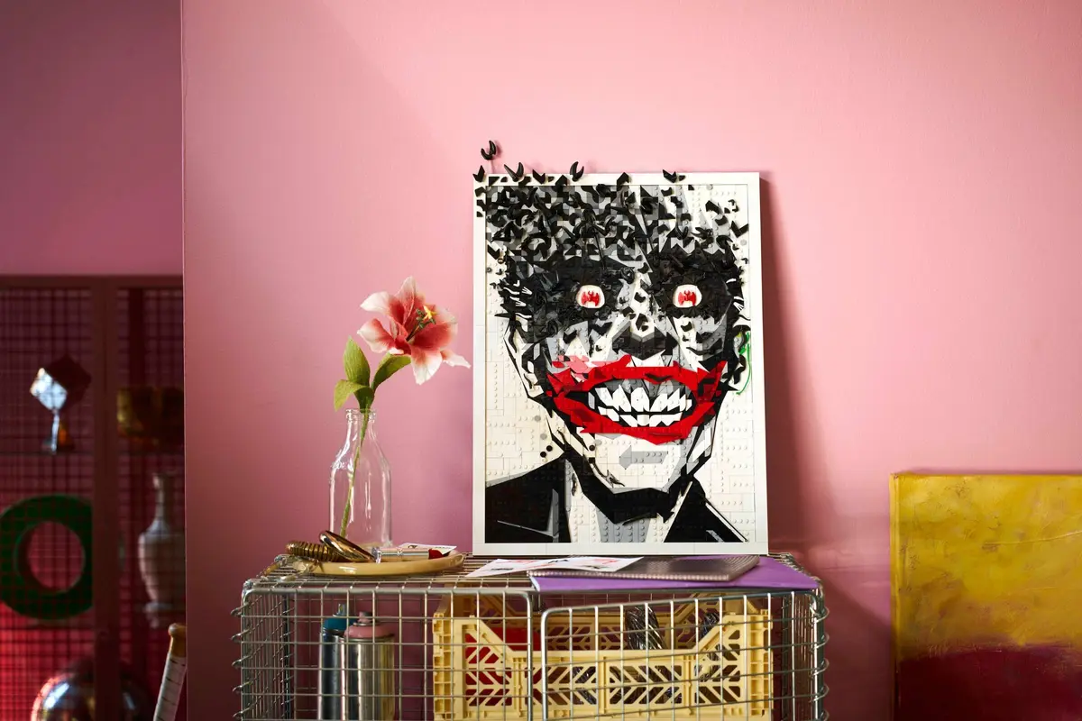 LEGO Art 67012 The Joker Wall Art Comic Cover set, image 8