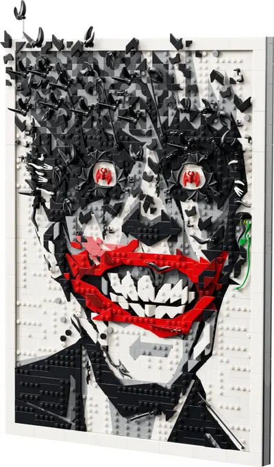 LEGO Art 67012 The Joker Wall Art Comic Cover set