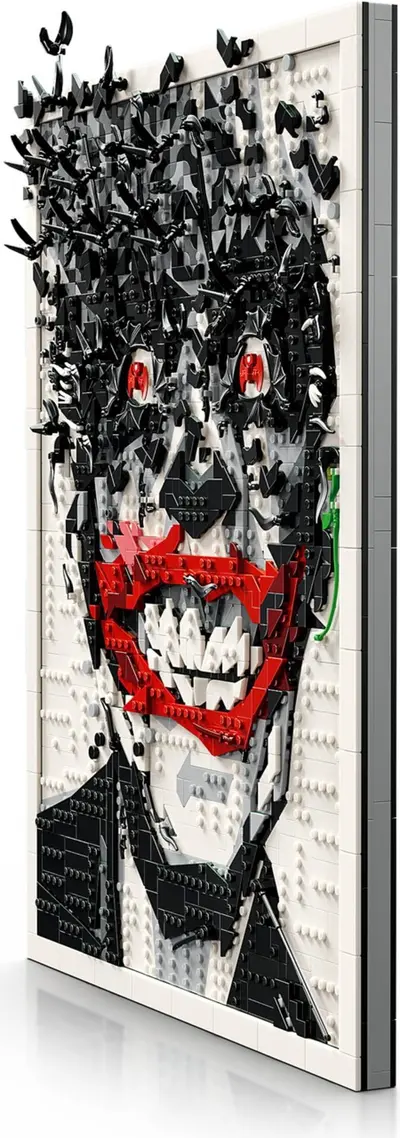LEGO Art 67012 The Joker Wall Art Comic Cover set, image 11