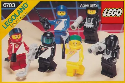 LEGO Space 6703 Minifig Pack set
