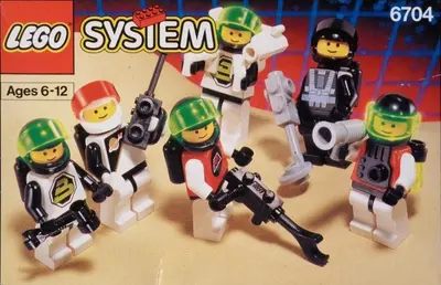 LEGO Space 6704 Minifig Pack set