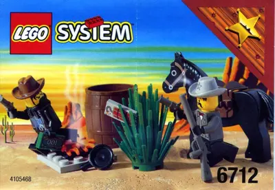 LEGO Western 6712 Sheriff's Showdown set