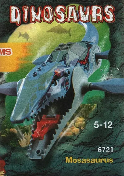 LEGO Dinosaurs 6721 Mosasaurus set