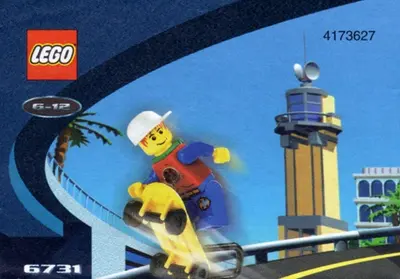 LEGO Island Xtreme Stunts 6731 Skateboarding Pepper set