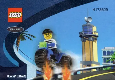 LEGO Island Xtreme Stunts 6732 Brickster's Trike set