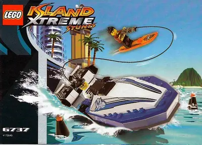 LEGO Island Xtreme Stunts 6737 Wave Catcher set