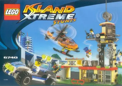 LEGO Island Xtreme Stunts 6740 Xtreme Tower set