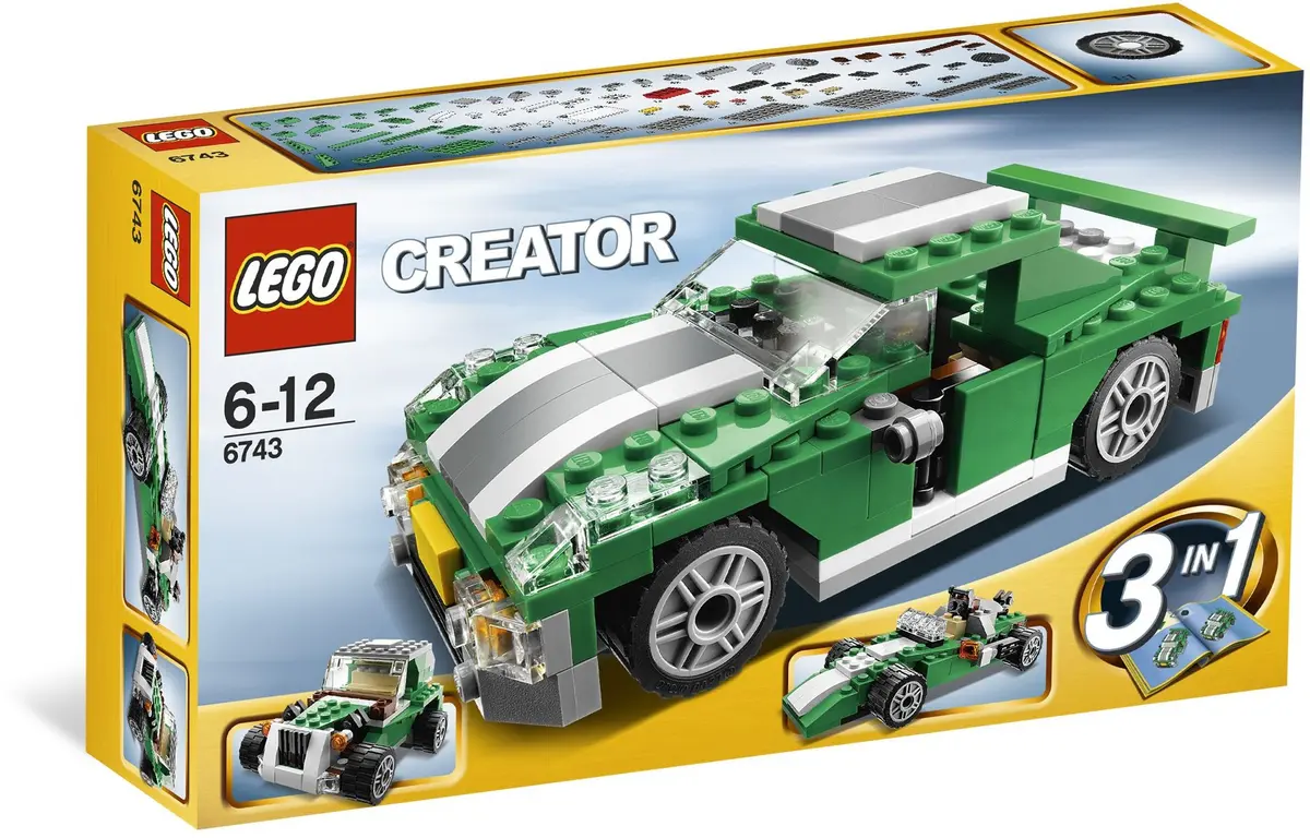 LEGO Creator 6743 Street Speeder set, image 7