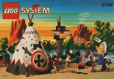 LEGO Western 6746 Chief's Tepee set