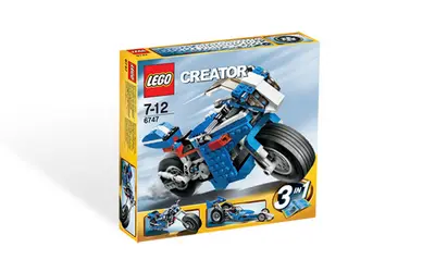 LEGO Creator 6747 Race Rider set, image 4