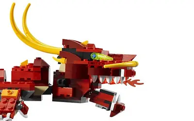 LEGO Creator 6751 Fiery Legend set, image 6