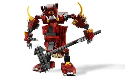LEGO Creator 6751 Fiery Legend set, image 8