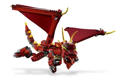 LEGO Creator 6751 Fiery Legend set, image 2