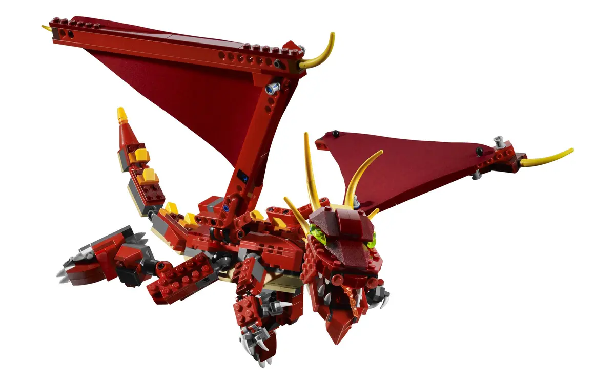 LEGO Creator 6751 Fiery Legend set, image 3