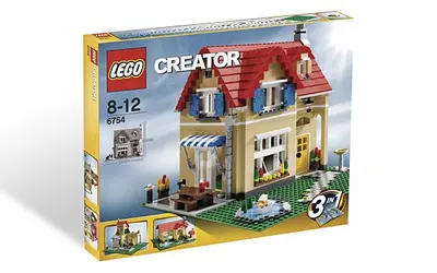 LEGO Creator 6754 Family Home set, image 4