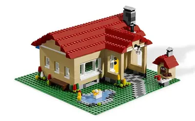 LEGO Creator 6754 Family Home set, image 5