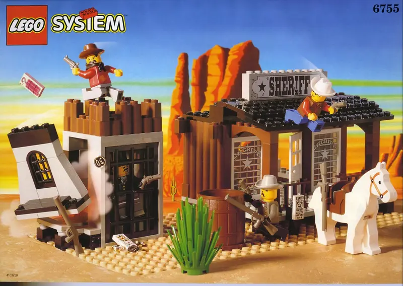 LEGO Western 6755 Sheriff's Lock-Up set