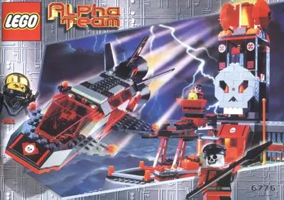LEGO Alpha Team 6776 Ogel Control Centre set