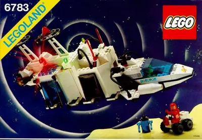 LEGO Space 6783 Sonar Transmitting Cruiser set
