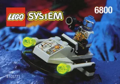 LEGO Space 6800 Cyber Blaster set