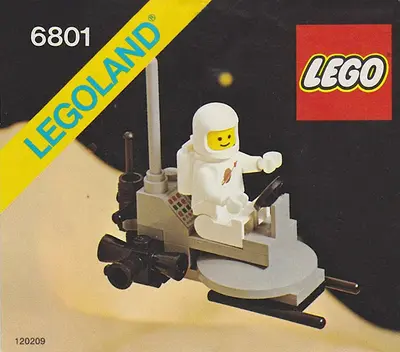 LEGO Space 6801 Space Scooter set