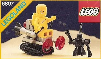 LEGO Space 6807 Space Sledge with Astronaut and Robot set