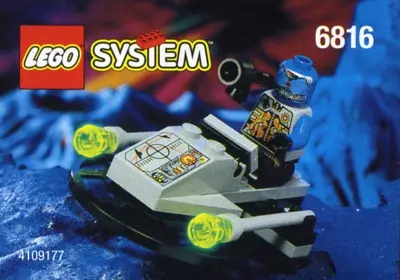 LEGO Space 6816 Cyber Blaster set