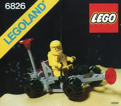 LEGO Space 6826 Crater Crawler set