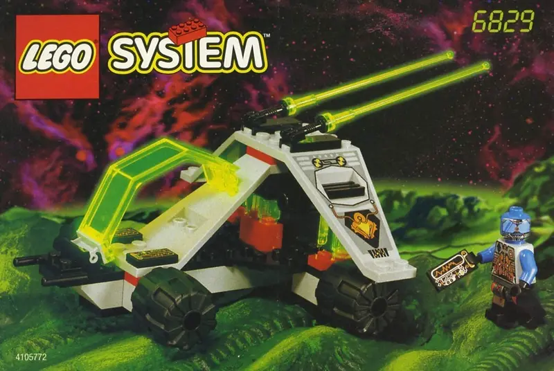 LEGO Space 6829 Radon Rover set