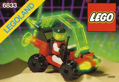 LEGO Space 6833 Beacon Tracer set