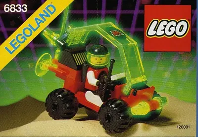 LEGO Space 6833 Beacon Tracer set, image 2