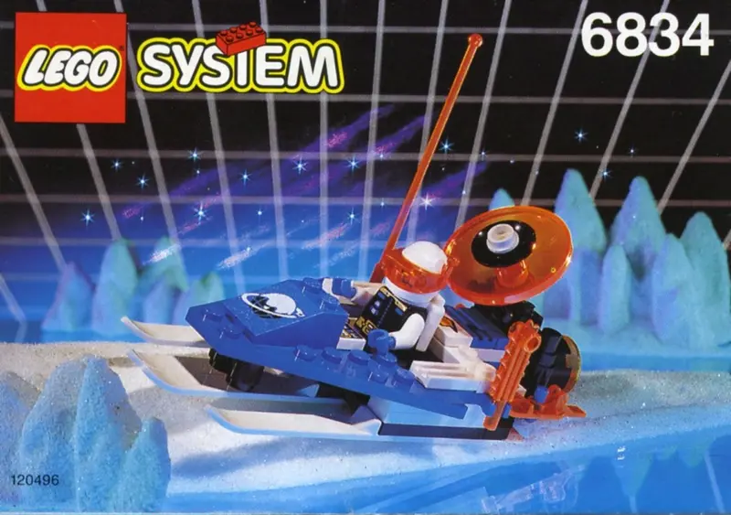 LEGO Space 6834 Celestial Sled set