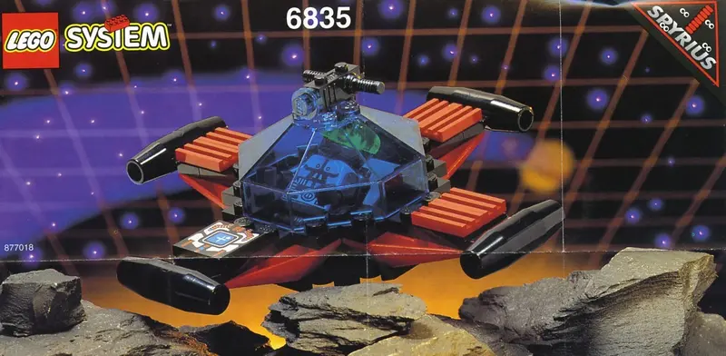 LEGO Space 6835 Saucer Scout set