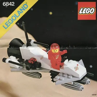 LEGO Space 6842 Small Space Shuttle Craft set
